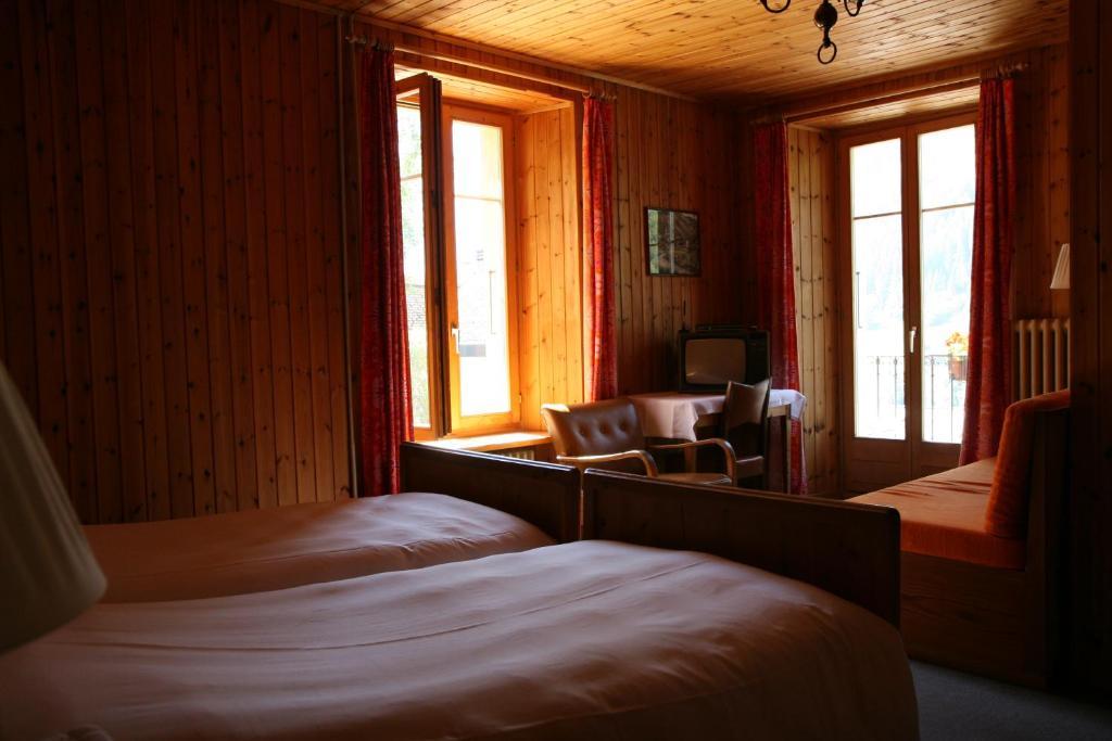 Hotel Hermitage Evolène Oda fotoğraf